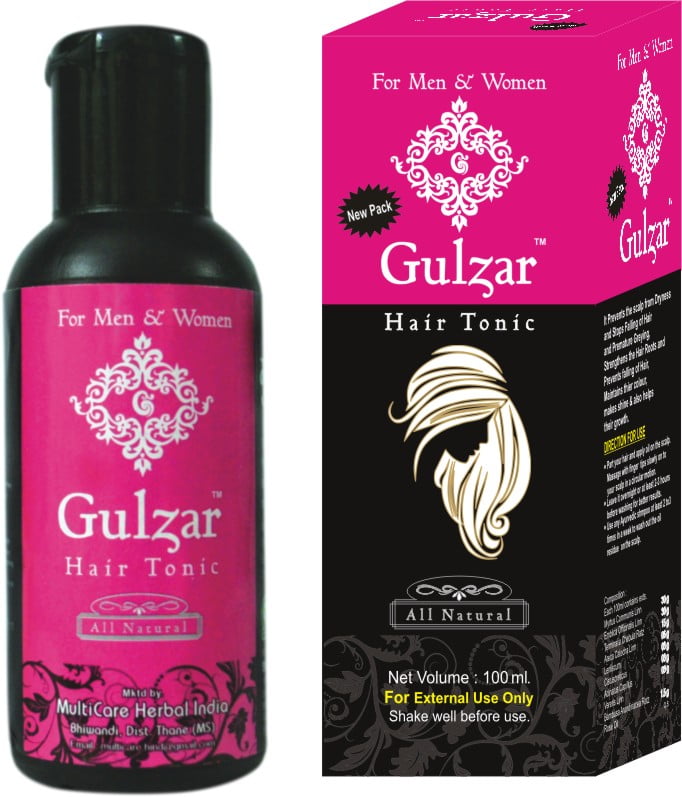 gulzar hair tonic 100ml Multi Care Herbal India Ltd